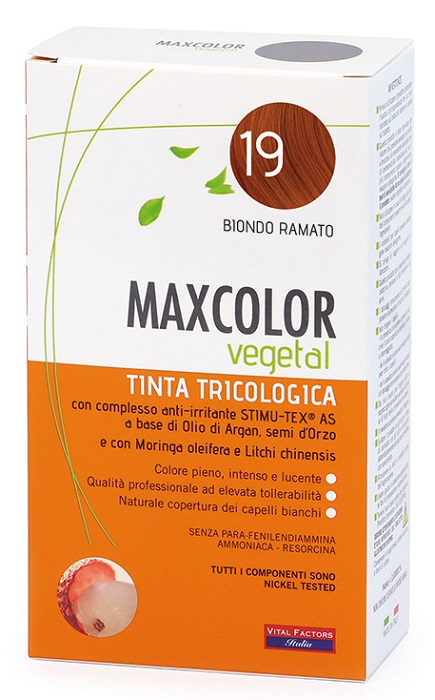 MAX COLOR VEGETAL 19 TINTURA 140 ML - Newepa Srl