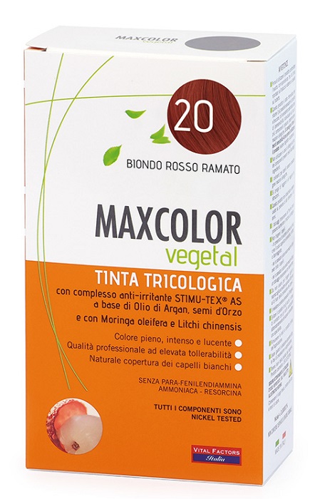 MAX COLOR VEGETAL 20 TINTURA 140 ML - Newepa Srl