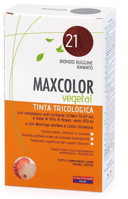 MAX COLOR VEGETAL 21 TINTURA 140 ML - Newepa Srl