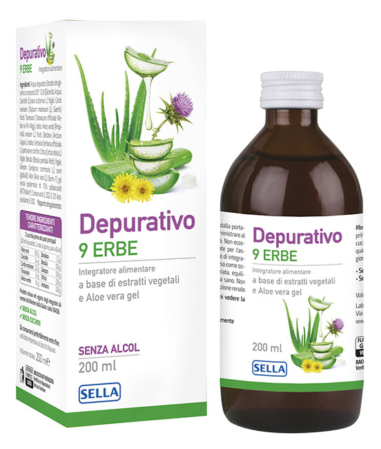 DEPURATIVO 9 ERBE 200 ML - Newepa Srl