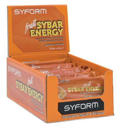 SYBAR ENERGY FRUIT BARRETTA ACE 40 G - Newepa Srl
