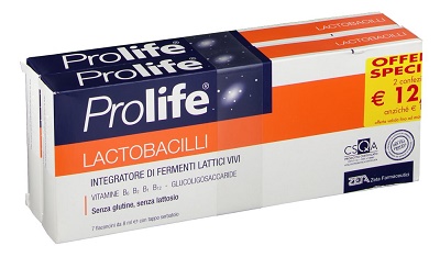 PROLIFE LACTOBACILLI DUE CONFEZIONI DA 7 FLACONCINI DA 8 ML - Newepa Srl