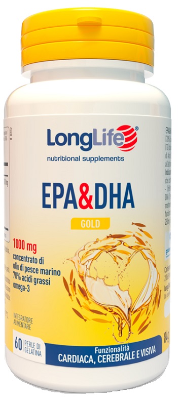 LONGLIFE EPA DHA GOLD 60 PERLE - Newepa Srl