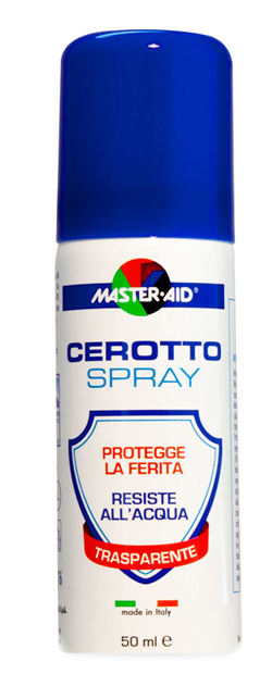 CEROTTO SPRAY MASTER-AID FLACONE 50ML CIRCA 80 APPLICAZIONI - Newepa Srl