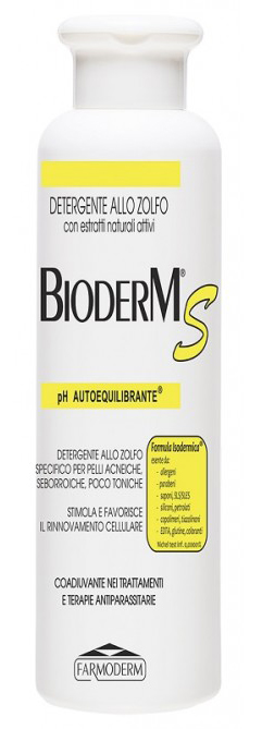 BIODERM S ANTIACNE ANTISEBO 250 ML - Newepa Srl