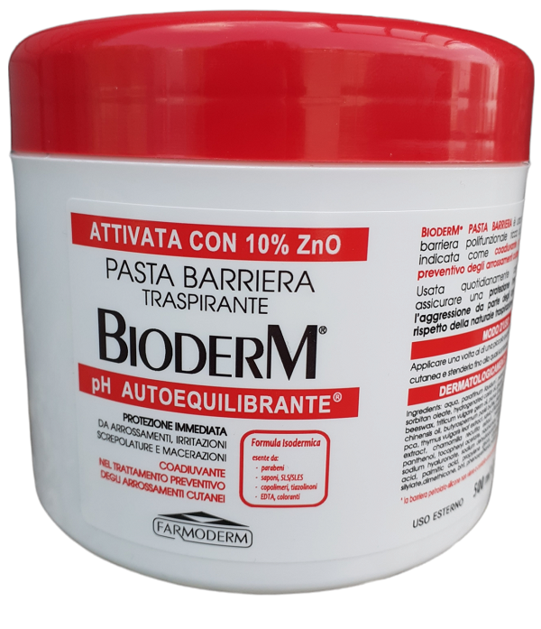 BIODERM PASTA BARRIERA ZINCO 500 ML - Newepa Srl