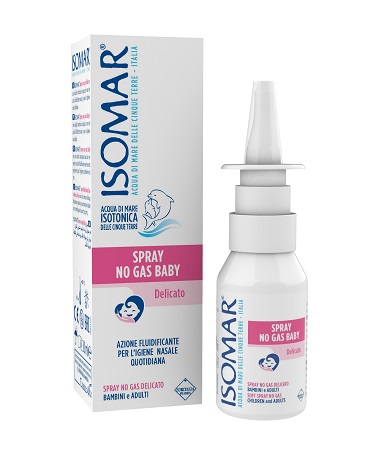 ISOMAR SOLUZIONE ACQUA MARE BABY SPRAY NO GAS 30ML - Newepa Srl
