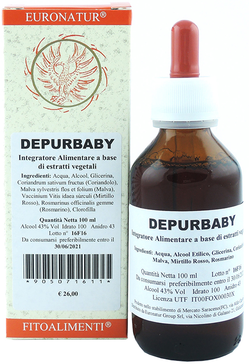 DEPURBABY GOCCE 100 ML - Newepa Srl