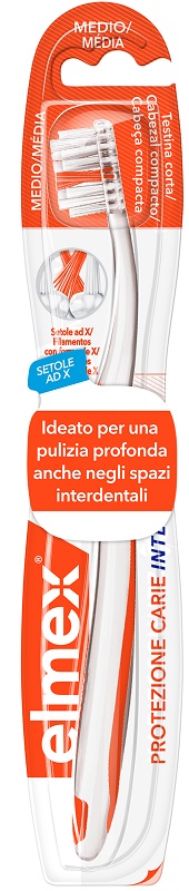 ELMEX INTERX SPAZZOLINO PROTEZIONE CARIE TESTINA CORTA - Newepa Srl
