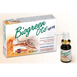 SOLUZIONE OTOLOGICA BIOGREEN OTO SPRAY RIMOZIONE E DISSOLUZIONE CERUME 13 ML - Newepa Srl