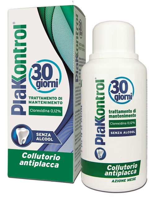 PLAKKONTROL 30 GIORNI COLLUTORIO 250 ML - Newepa Srl