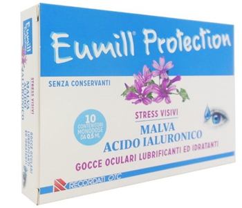 EUMILL PROTECTION GOCCE OCULARI 10 FLACONCINI MONODOSE 0,5 ML - Newepa Srl