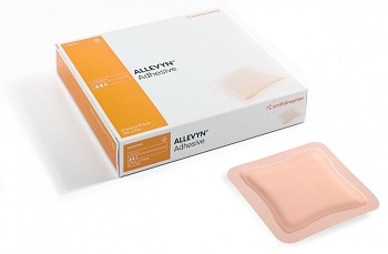 MEDICAZIONE IDROCELLULARE STERILE ALTAMENTE ASSORBENTE ADESIVA IN SCHIUMA DI POLIURETANO 17,5X17,5CM 10 PEZZI - Newepa Srl