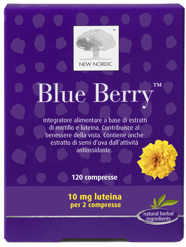 BLUE BERRY 120 COMPRESSE - Newepa Srl