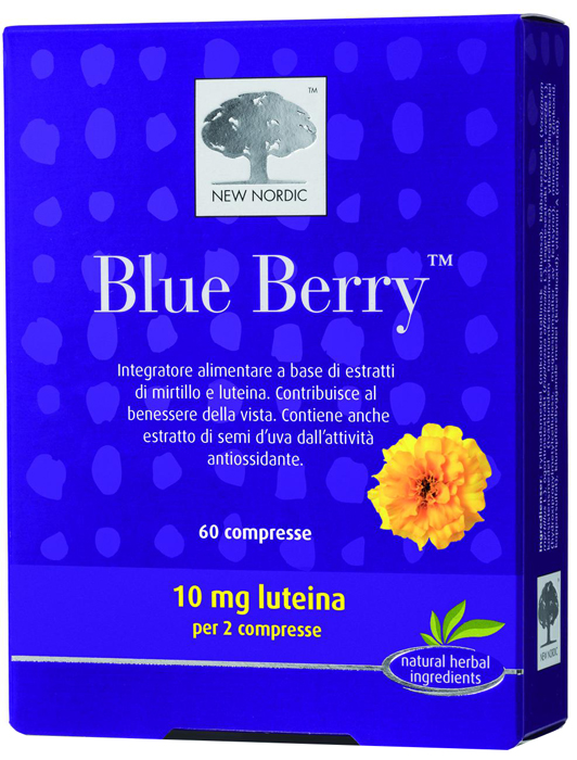 BLUE BERRY 60 COMPRESSE - Newepa Srl