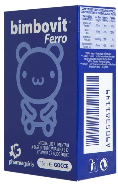 BIMBOVIT FERRO GOCCE 15 ML - Newepa Srl