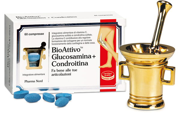 BIOATTIVO GLUCOSAMINA + CONDROITINA 60 COMPRESSE - Newepa Srl