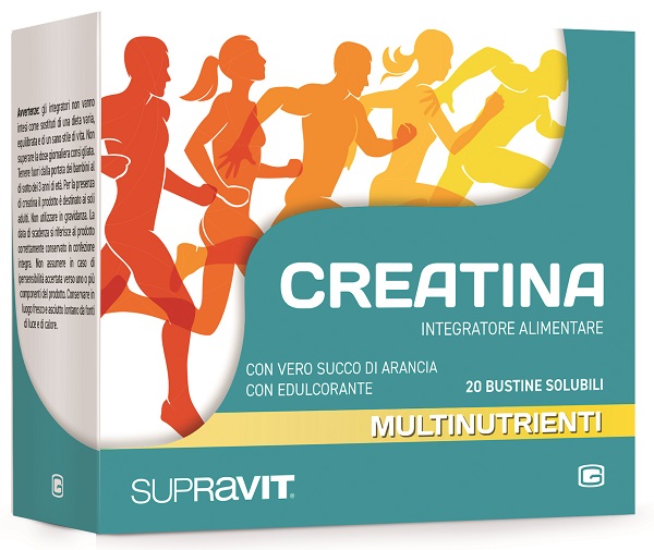 SUPRAVIT CREATINA GRANULATO 20 BUSTINE - Newepa Srl