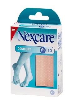 CEROTTO NEXCARE COMFORT IN STRISCIA 6X10CM 10 PEZZI - Newepa Srl