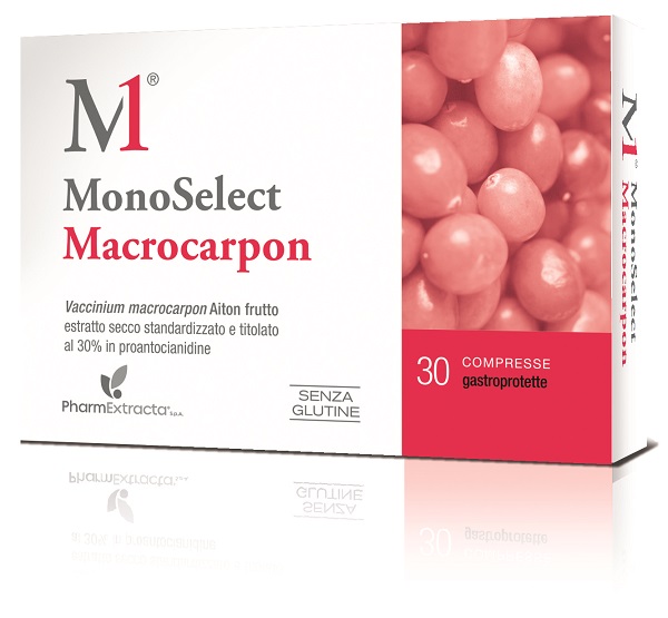 MONOSELECT MACROCARPON 30 COMPRESSE GASTROPROTETTE - Newepa Srl