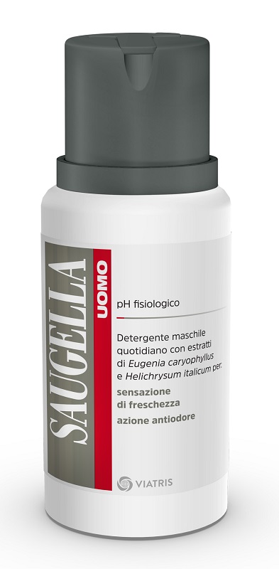 SAUGELLA UOMO PH FISIOLOGICO DETERGENTE MASCHILE 200 ML - Newepa Srl