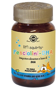 PESCIOLINI DHA 90 PERLE MASTICABILI - Newepa Srl