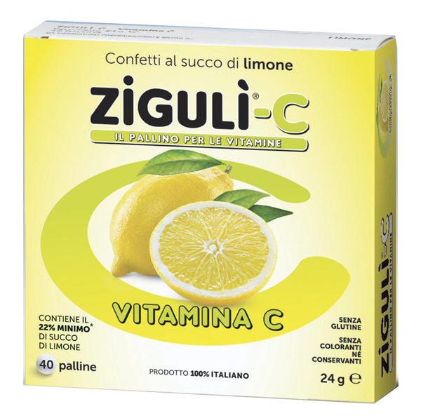 ZIGULI C LIMONE 40 CONFETTI 24 G - Newepa Srl