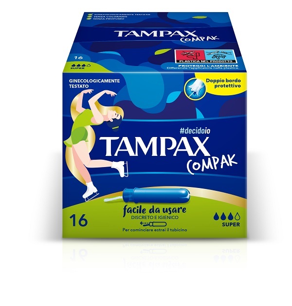 TAMPAX COMPAK SUPER 16 PEZZI - Newepa Srl