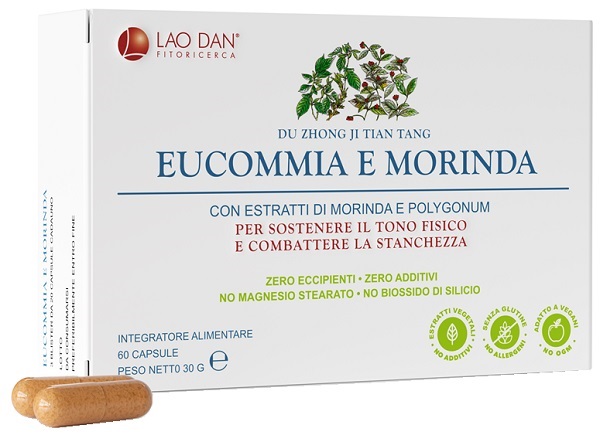 EUCOMMIA MORINDA 60 CAPSULE - Newepa Srl