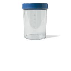 CONTENITORE PIC STERILE TRASPARENTE PER ANALISI DEI FLUIDI ORGANICI 100 ML TAPPO A VITE + ETICHETTA AUTOADESIVA - Newepa Srl