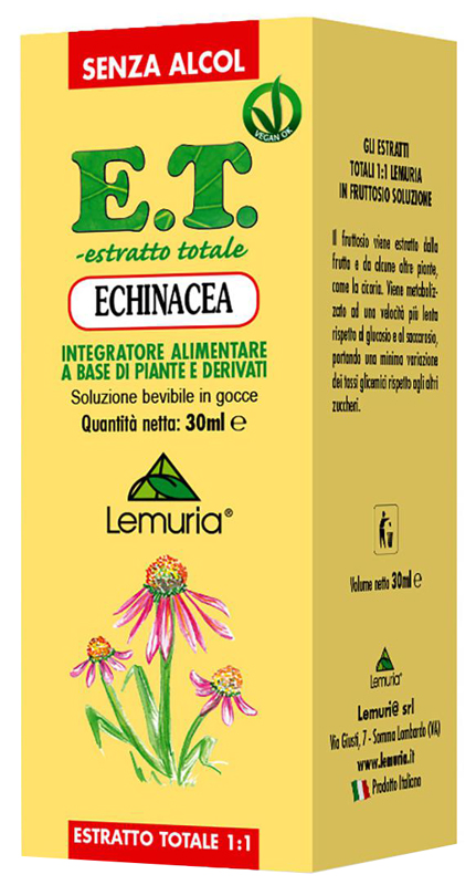 ET ESTRATTO TOTALE ECHINACEA 30 ML SENZA ALCOL - Newepa Srl