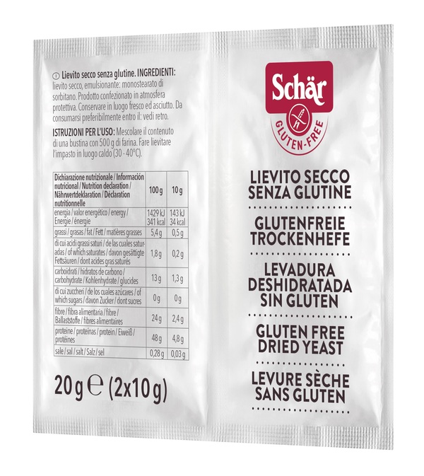 SCHAR LIEVITO SECCO 2 BUSTINE DA 10 G - Newepa Srl