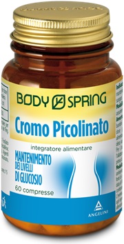 BODY SPRING CROMO PICOLINATO 60 COMPRESSE - Newepa Srl