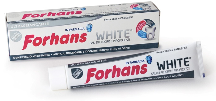 FORHANS SP WHITE DENTIF 75ML - Newepa Srl