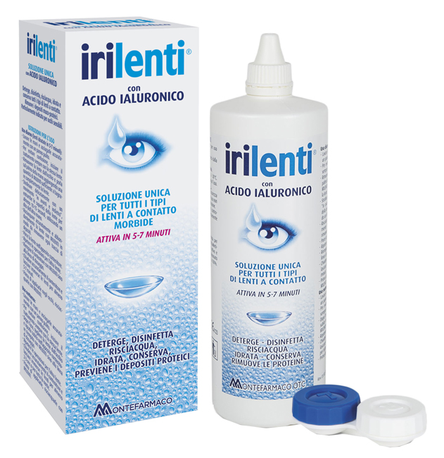 SOLUZIONE UNICA PER LENTI A CONTATTO IRILENTI 300ML - Newepa Srl