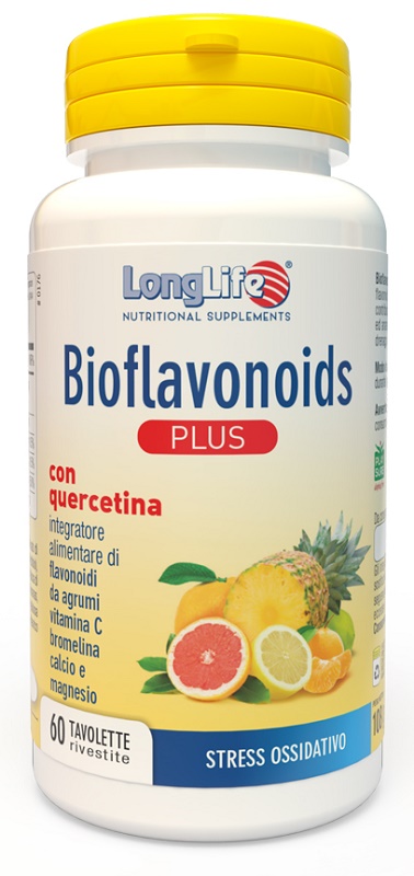 LONGLIFE BIOFLAVONOIDS PLUS 60 TAVOLETTE RIVESTITE - Newepa Srl