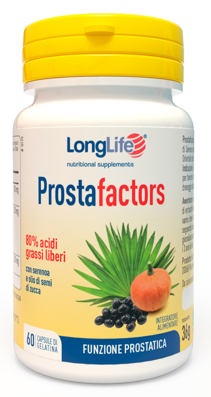 LONGLIFE PROSTAFACTORS 60 CAPSULE - Newepa Srl