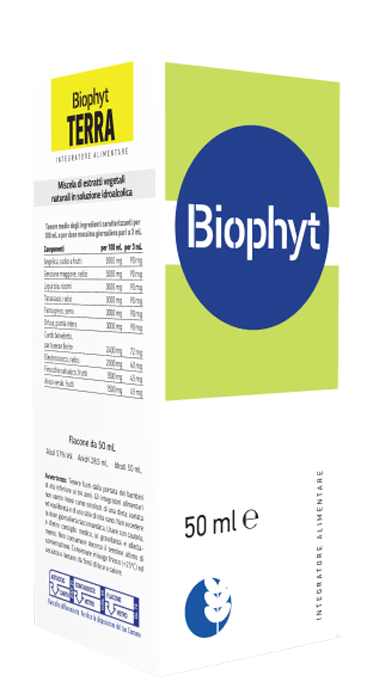 BIOPHYT TERRA 50 ML SOLUZIONE IDROALCOLICA - Newepa Srl