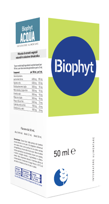BIOPHYT ACQUA 50 ML SOLUZIONE IDROALCOLICA - Newepa Srl