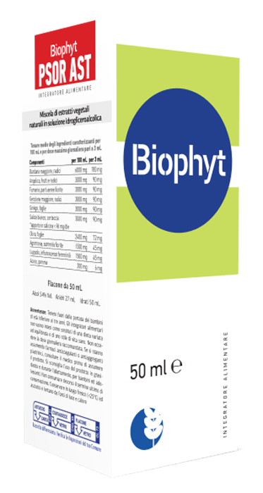 BIOPHYT PSOR AST 50 ML SOLUZIONE IDROALCOLICA - Newepa Srl
