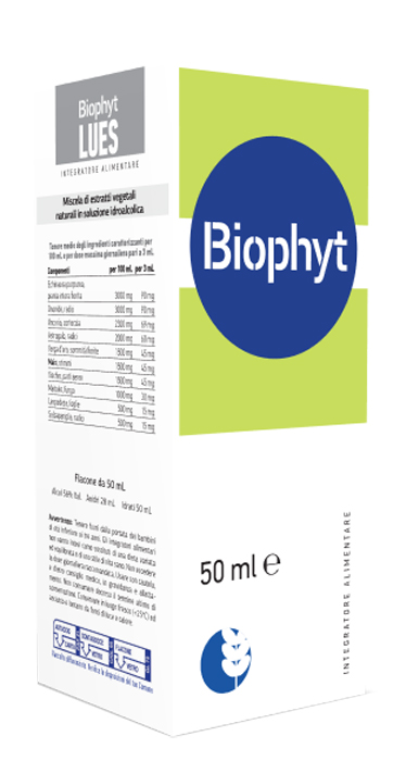 BIOPHYT LUES 50 ML SOLUZIONE IDROALCOLICA - Newepa Srl