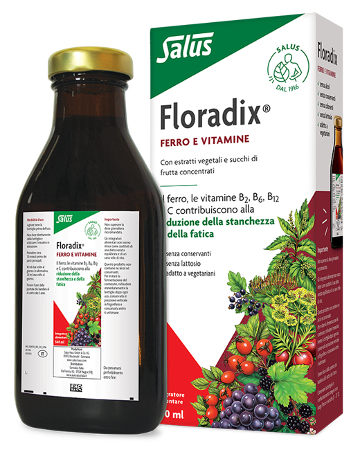 FLORADIX FERRO E VITAMINE 500 ML - Newepa Srl