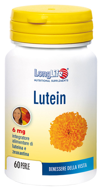 LONGLIFE LUTEIN 60 PERLE DI GELATINA DA 400 MG - Newepa Srl