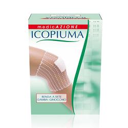 ICOPIUMA BENDA A COMPRESSIONE FISIOLOGICA PER GAMBA E GINOCCHIO CAL 5 1 PEZZO - Newepa Srl