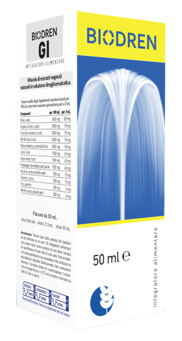 BIODREN GI SOLUZIONE IDROALCOLICA 50 ML - Newepa Srl