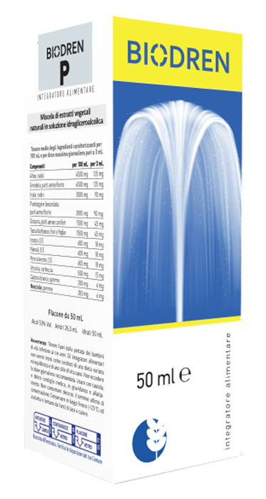 BIODREN P SOLUZIONE IDROALCOLICA 50 ML - Newepa Srl
