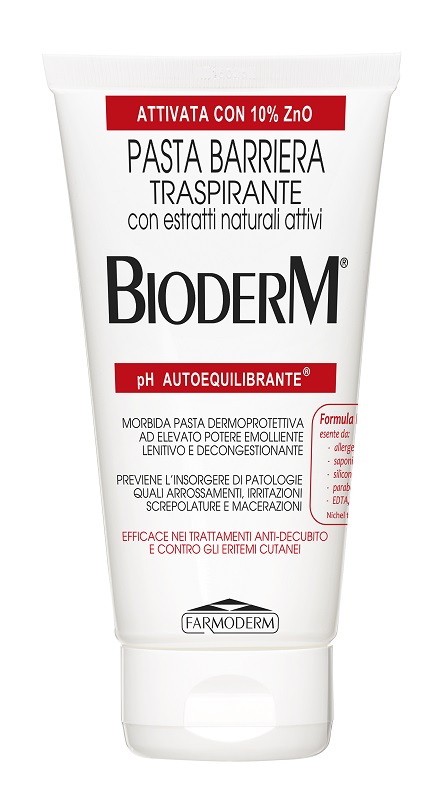 BIODERM PASTA BARRIERA TRASPIRANTE PH AUTOEQUILIBRANTE 150 ML - Newepa Srl