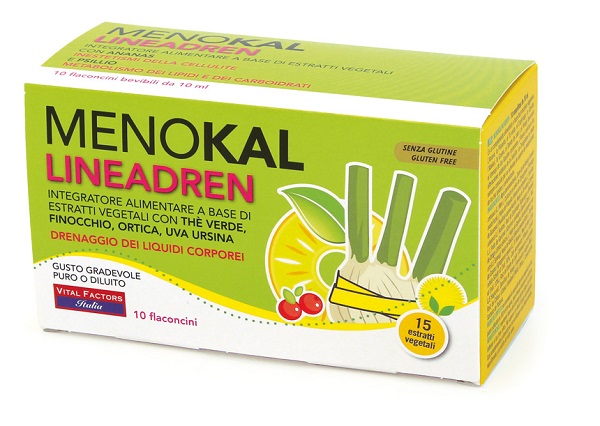 MENOKAL LINEADREN 10 FLACONCINI 10 ML - Newepa Srl