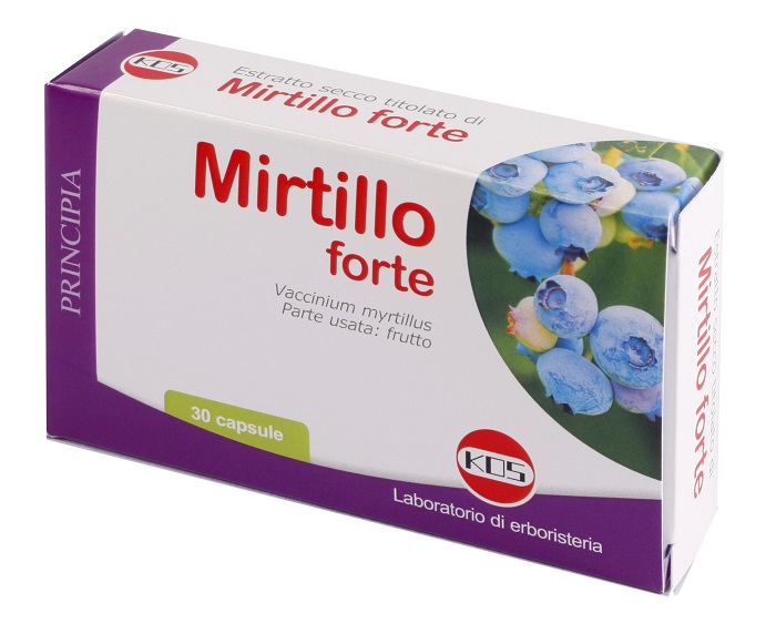 MIRTILLO FORTE ESTRATTO SECCO 30 CAPSULE - Newepa Srl