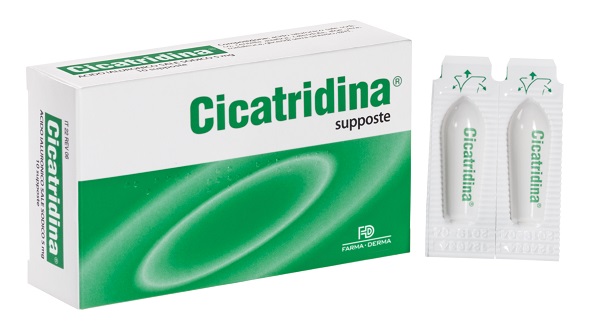 CICATRIDINA SUPPOSTE 10 PEZZI - Newepa Srl